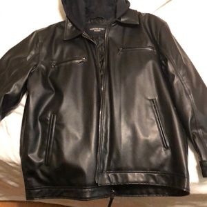 Canyon River Blues Black Leather Jacket